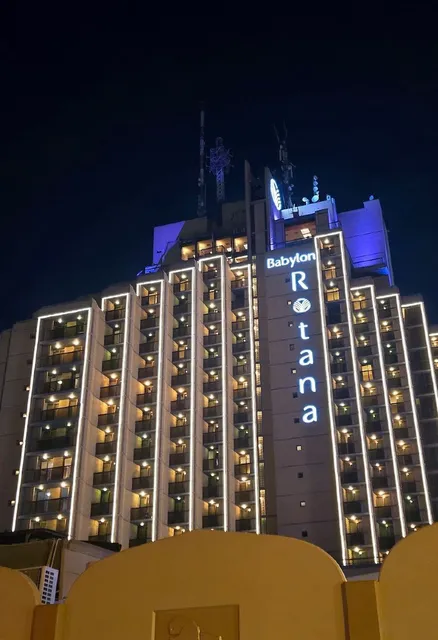 Babylon Hotel in Baghdad, a luxurious riverside hotel offering modern amenities, spacious rooms, and stunning views of the Tigris River. Known for its top-tier service and facilities, it provides guests with a blend of comfort and elegance in the heart of Baghdad