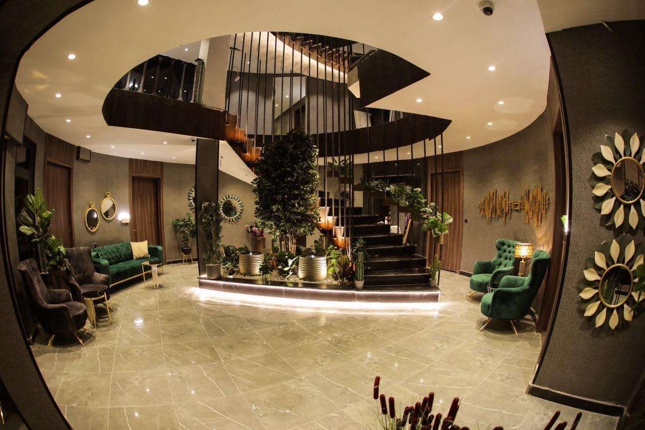 Al-Taj Hotel in Baghdad, offering a luxurious stay with a mix of modern design and traditional hospitality. The hotel features elegant rooms, premium amenities, and excellent service, providing a peaceful and comfortable retreat in the vibrant city of Baghdad.