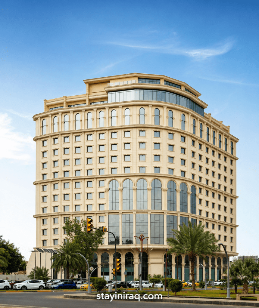 Grand Bloom Hotel Baghdad luxury hotel in Karrada district with premium rooms, spa, swimming pool and restaurant