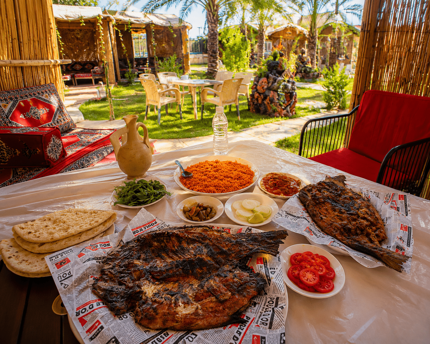 Beit Al Reef Restaurant Karbala – One of Iraq’s Best Charcoal Fish Restaurants