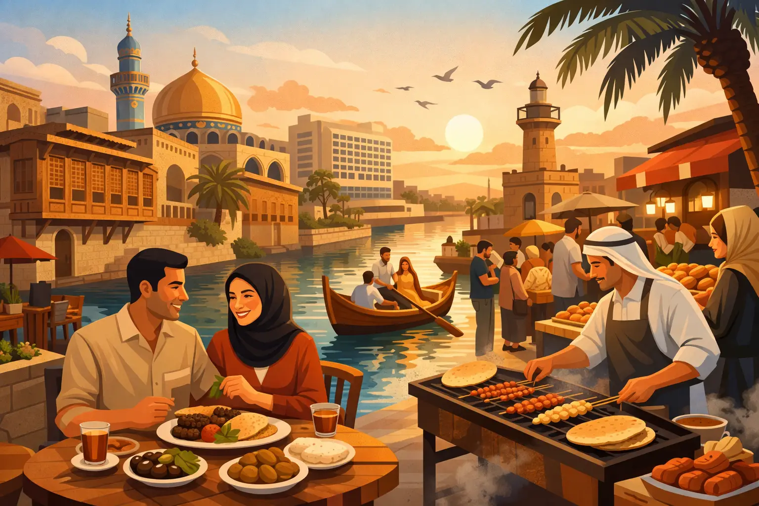A Basra Food Trail Example for One Memorable Day
