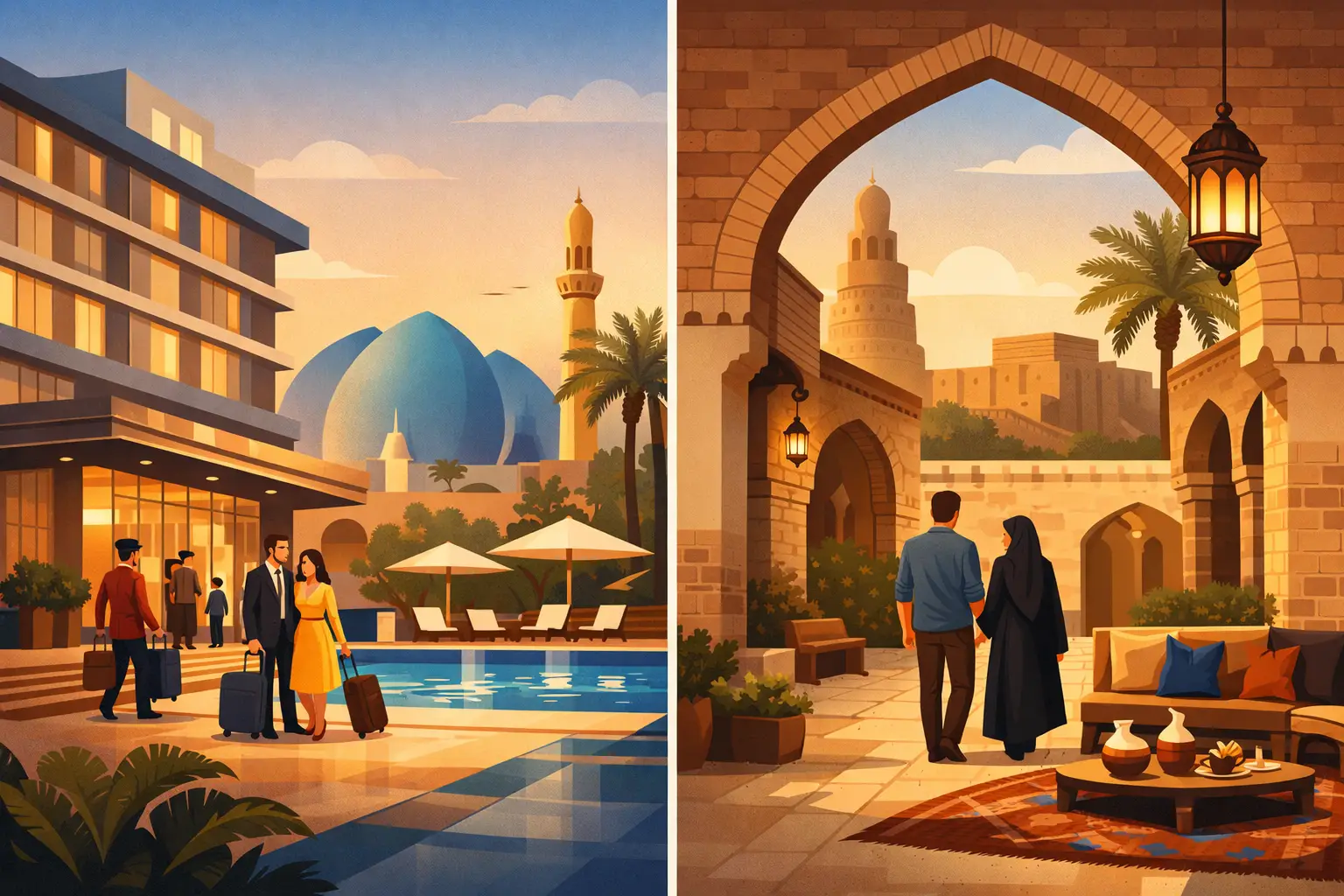 Hotel or Home Rental Iraq: Which to Book?