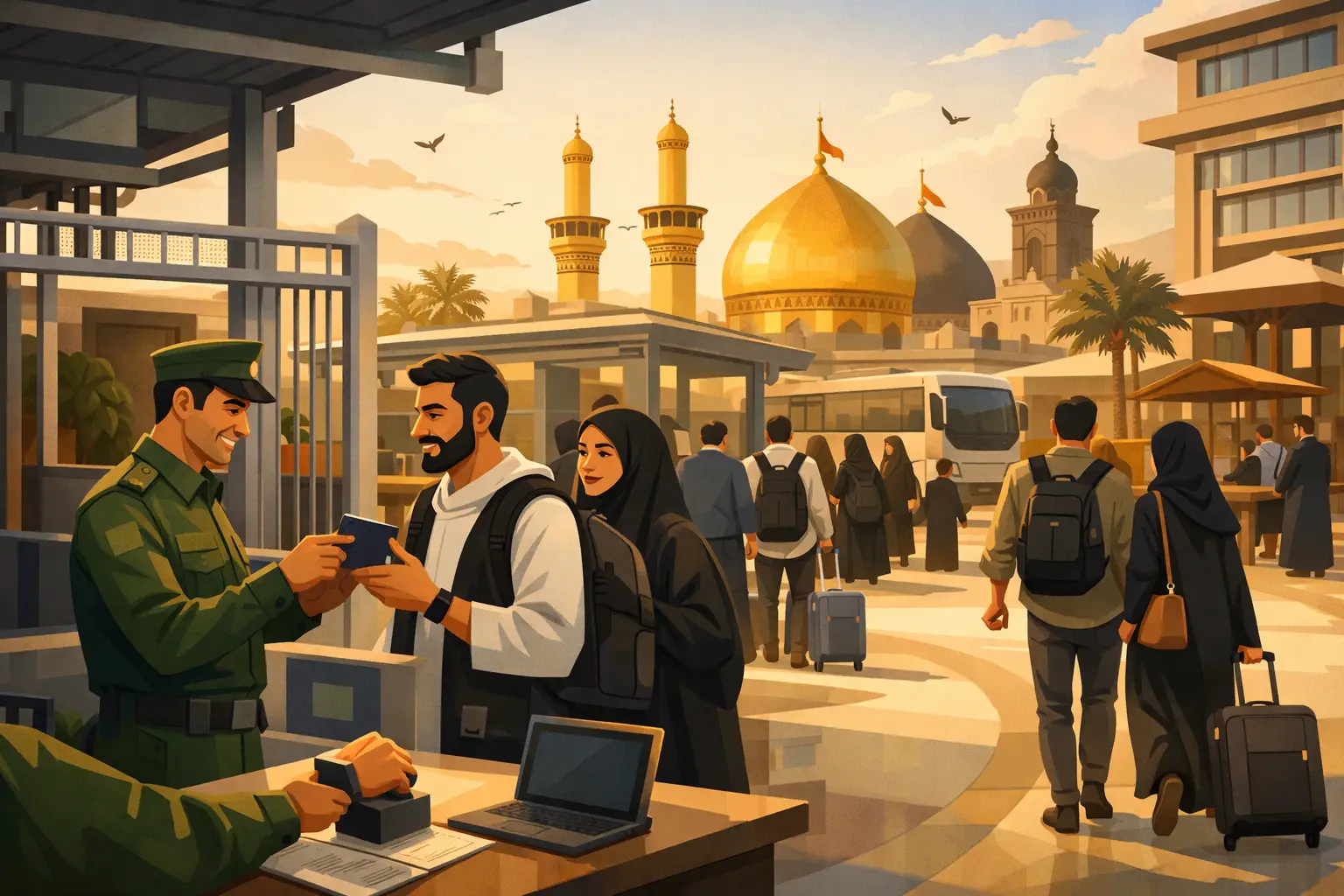 Arbaeen Entry Requirements for Iraq Pilgrims