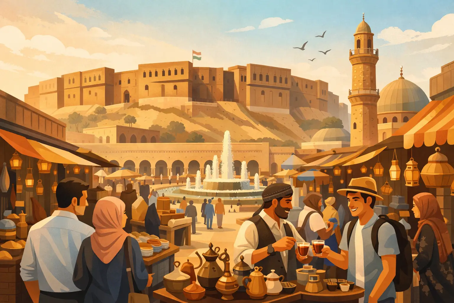 Erbil Old City Guide for the Citadel and Souqs