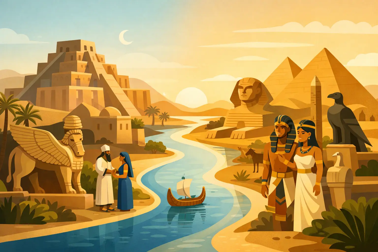 Mesopotamia or Egypt History: Which Came First?